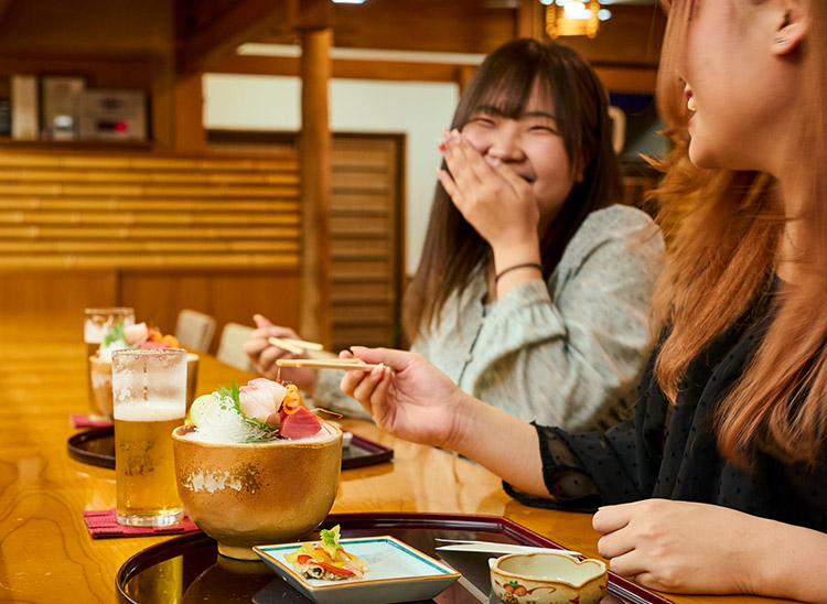 カウンター利用シーン
